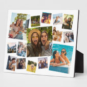 15モダン枚のコラージュ フォトプラーク (側面)