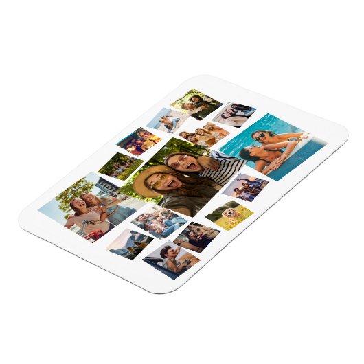 15モダン枚のコラージュ マグネット (左側)