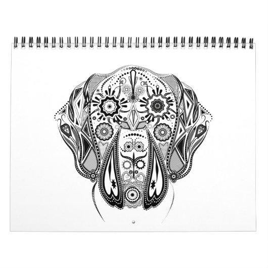 15ヶ月グレートダーンカレンダー カレンダー (カバー)