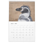 15ヶ月ペンギンのカレンダーと説明2025-26 カレンダー (3月 2027)
