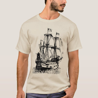 15世紀なGalleon Tシャツ