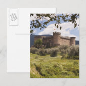 15世紀のアルブルカーキ公の城 ポストカード (正面/裏面)