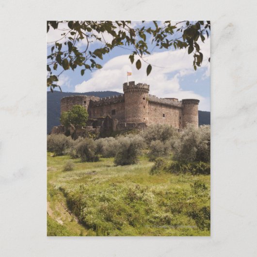 15世紀のアルブルカーキ公の城 ポストカード (正面)