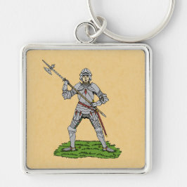 15世紀のイギリス騎士 キーホルダー