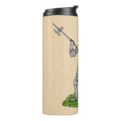 15世紀のイギリス騎士 タンブラー (回転左)