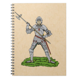 15世紀のイギリス騎士 ノートブック