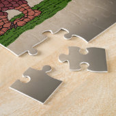 15世紀の聖ジョージとドラゴン ジグソーパズル (側面)