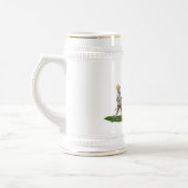 15世紀の聖ジョージとドラゴン ビールジョッキ (左)