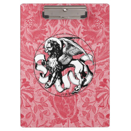 15世紀の聖マークのエンブレムウィングライオン クリップボード