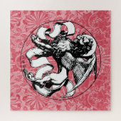 15世紀の聖マークのエンブレムウィングライオン ジグソーパズル (横)