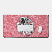 15世紀の聖マークのエンブレムウィングライオン デスクマット (キーボード&マウス)