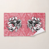 15世紀の聖マークのエンブレムウィングライオン バスタオルセット (ハンドタオル)