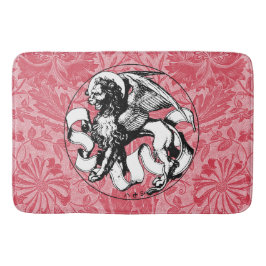 15世紀の聖マークのエンブレムウィングライオン バスマット