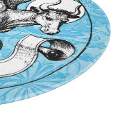 15世紀の聖ルカのエンブレムウィングブル カッティングボード (角)