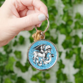 15世紀の聖ルカのエンブレムウィングブル キーホルダー (手)