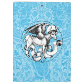 15世紀の聖ルカのエンブレムウィングブル クリップボード (裏面)