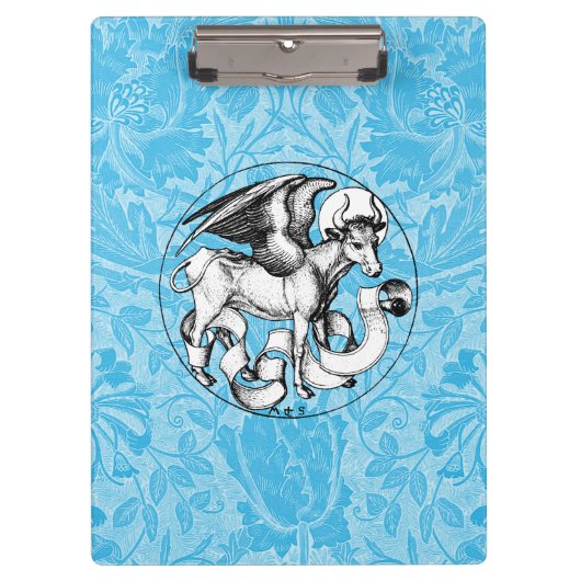 15世紀の聖ルカのエンブレムウィングブル クリップボード (正面)