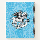 15世紀の聖ルカのエンブレムウィングブル ノートブック (裏面)