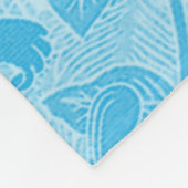 15世紀の聖ルカのエンブレムウィングブル フリースブランケット (角)