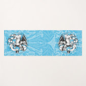 15世紀の聖ルカのエンブレムウィングブル ヨガマット (正面(横))