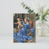 15世紀フランダースのマドンナと子供 ポストカード (スタンド正面)