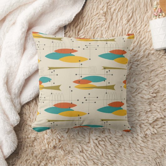 15世紀モダン半パターン(の模様が)ある期 クッション (ブランケット)