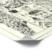 15世紀 – マソニックカークウォールスクロール ポスター (角)