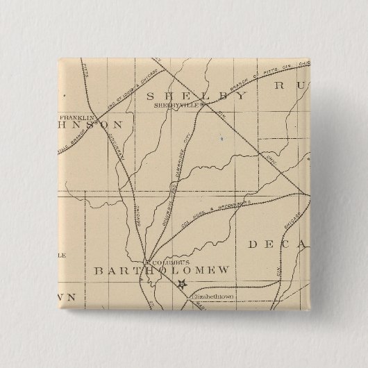 15人口の中心 缶バッジ (正面)