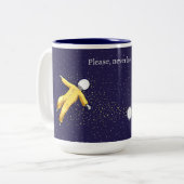 15保ozコーヒーマグ ツートーンマグカップ (正面左)