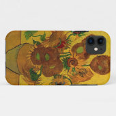 15個のひまわり花瓶 Case-Mate iPhoneケース (裏面(横))