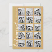 15写真年最高の未HYNミニマル金ゴールド シーズンカード (正面)