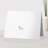 15周年結婚記念クリスタルハートカード カード (裏面)