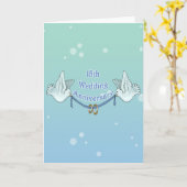 15周年結婚記念日のプレゼント カード (黄色い花)