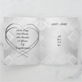 15周年結婚記念日カード 夫用 名入れ カード (内部)