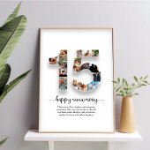 15周年記念写真コラージポスター ポスター