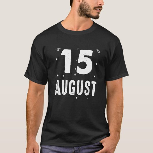 15周年記念威厳があるパーティー特別な機会 Tシャツ (正面)