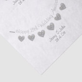 15周年記念結婚結晶ティッシュペーパー 薄葉紙 (詳細)