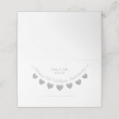 15周年記念結婚結晶座席表 プレイスカード (外部開封)