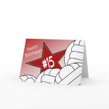 15回目の誕生日、バレーボールスター！