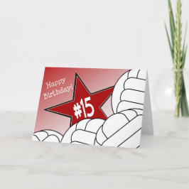 15回目の誕生日、バレーボールスター！ カード