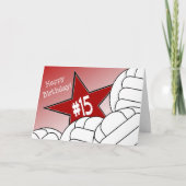 15回目の誕生日、バレーボールスター！ カード (正面)