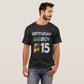 15年の歴史を持つ誕生日 Tシャツ (正面フル)