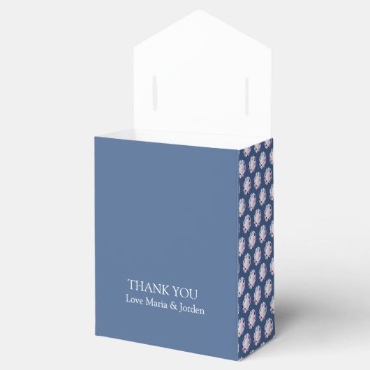 15年のCrystal結婚のハート感謝していユー フェイバーボックス (オープン)