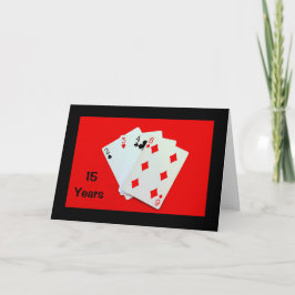 15年は大きな出来事！記念カード カード