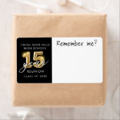 15年クラス懇親会名タグ覚えている ラベル (インサイチュ)