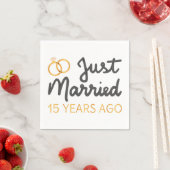 15年前に結婚しました IV スタンダードカクテルナプキン (インサイチュ)
