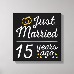 15年前の結婚式II キャンバスプリント