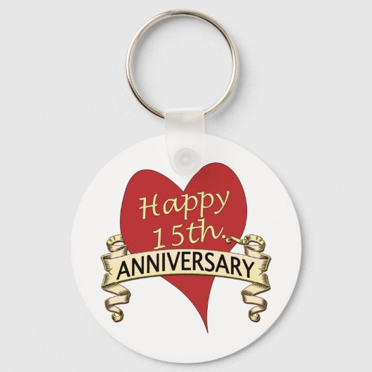15日。記念日 キーホルダー (正面)