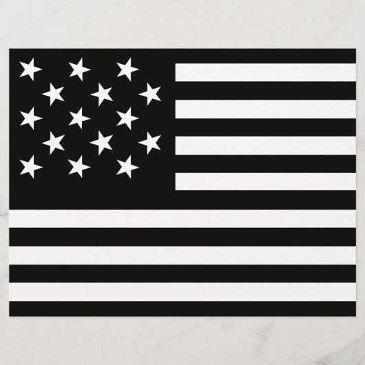 15星のアメリカ国旗 チラシ (正面)
