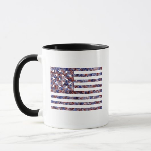15星のアメリカ国旗 マグカップ (左)
